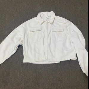 ALO Yoga Cream Textured Top